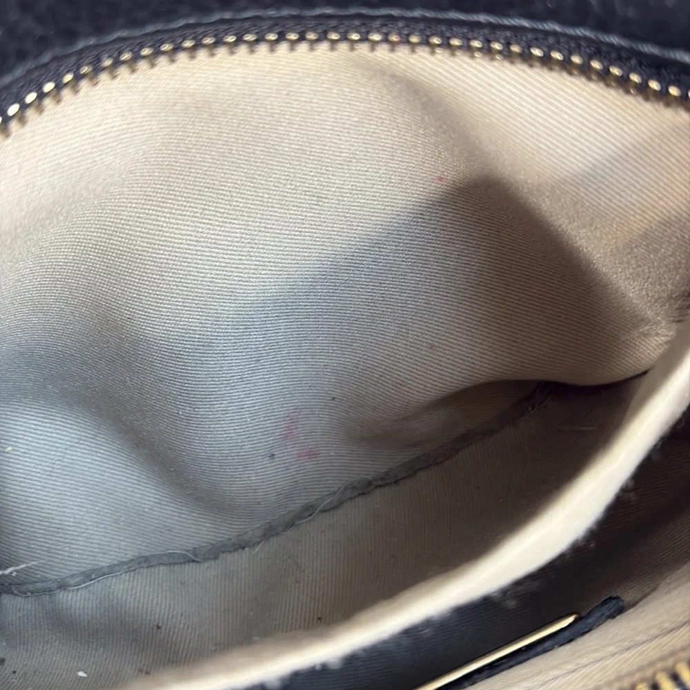Valentino Amelie Black Leather Handbag
